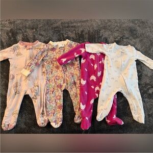 3 month PJs and car seat cover